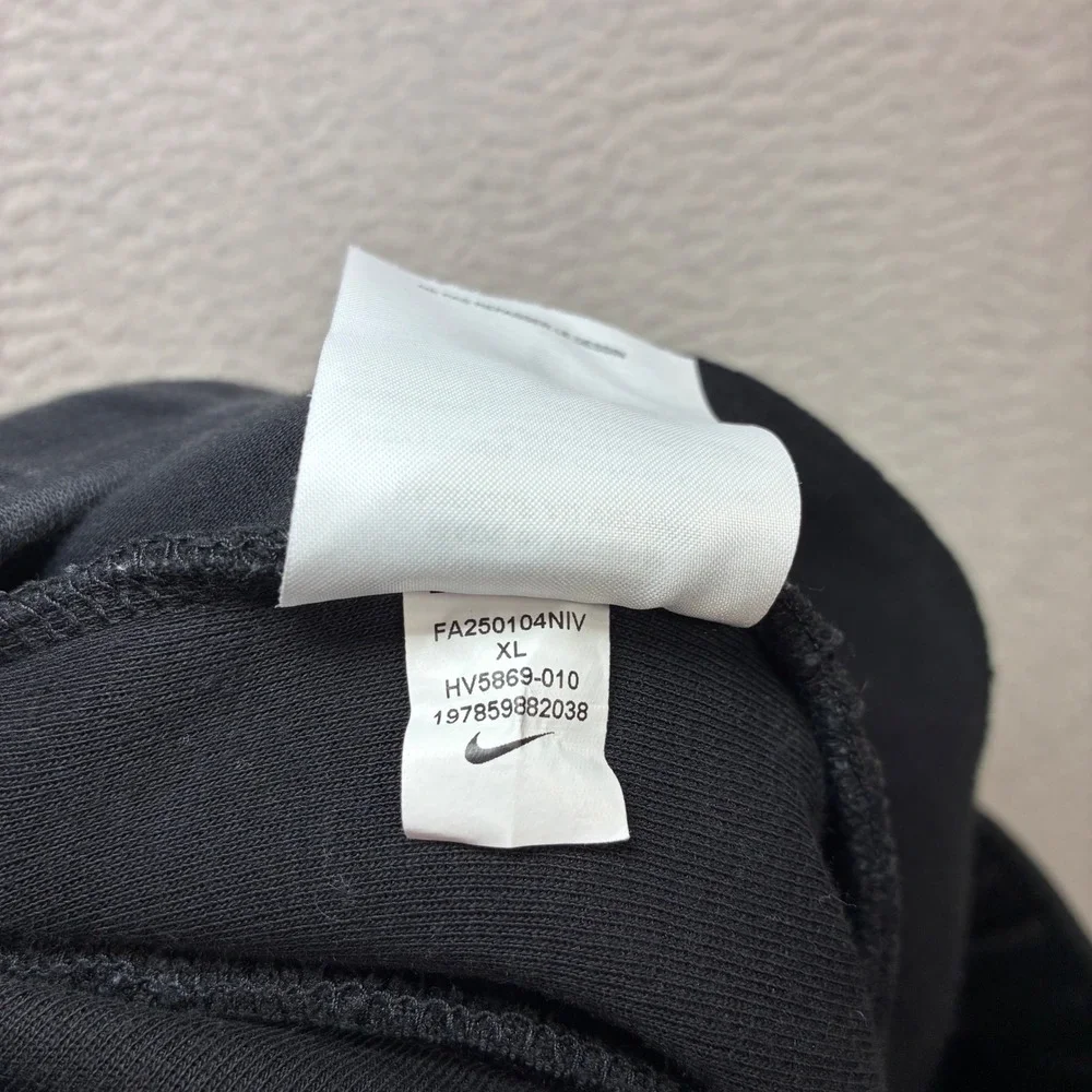 Nike Tech Fleece Jogger Pants Boys XL Black Tapered Sweatpant Stretch HV5869-010